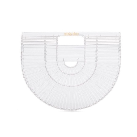 Cult Gaia Handbags - CULT GAIA Ark Small Clear Acrylic Bag